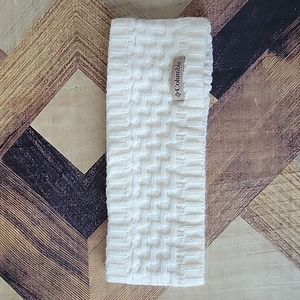 Columbia Headwear ear warmer cream soft knitted